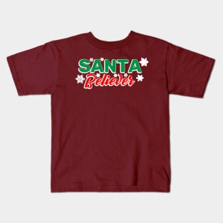 Christmas Believer Santa Kids T-Shirt